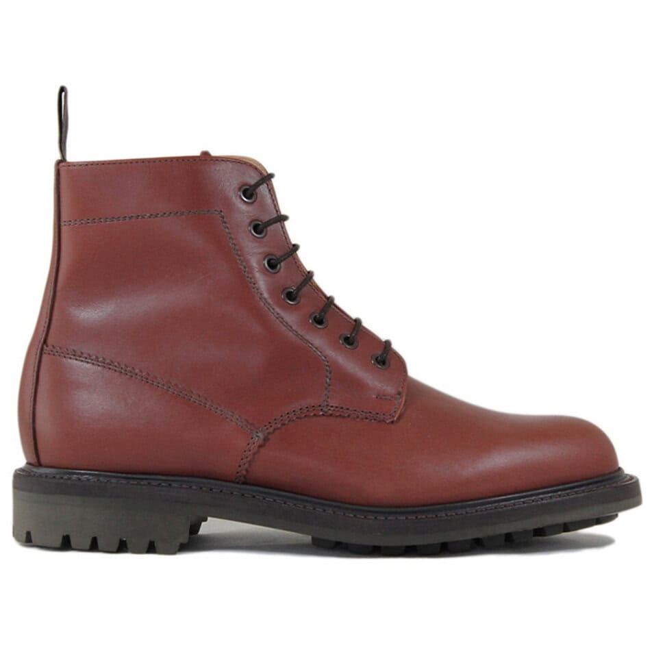 靴 Sanders Kelso UK6.5 Sanders Kelso in Brown Waxed Leather - Bradshaw & Lloyd